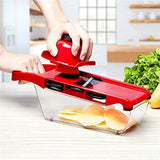 High Quality 10 in 1 Mandoline Slicer Vegetable Cutter & Grater | Multifunctional Stainless Steel Chopper & Spiralizer