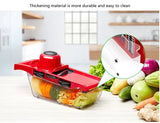 High Quality 10 in 1 Mandoline Slicer Vegetable Cutter & Grater | Multifunctional Stainless Steel Chopper & Spiralizer